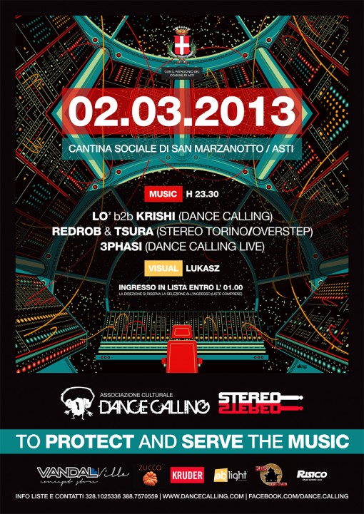 Alla Cantina Sociale di San Marzanotto “To protect and serve the music” con Dance Calling