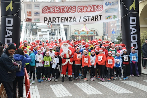 Immagini e volti dalla Christmas Running