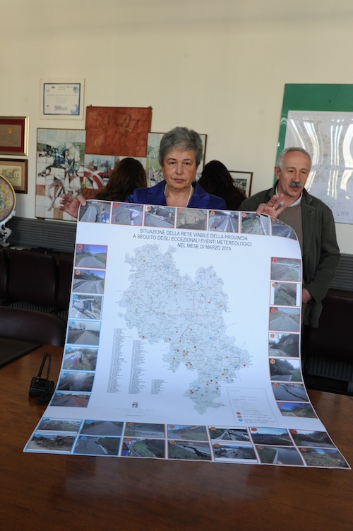 Frane nell’Astigiano: la Provincia chiede lo stato di calamità naturale