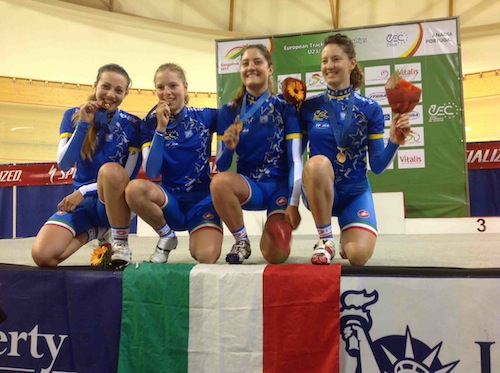 Ciclismo. Europei pista: medaglia d’oro per Francesca Pattaro