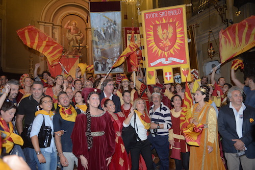 Asti è oro-rossa: San Paolo ha vinto il Palio 2015