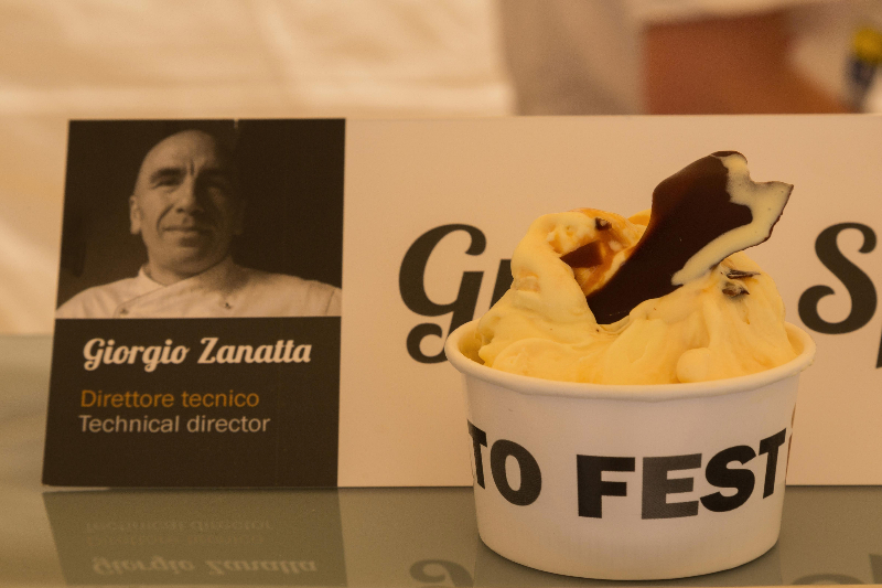 Sorbetto di Don Bosco e il Gelato del Papa al Gelato Festival di Torino