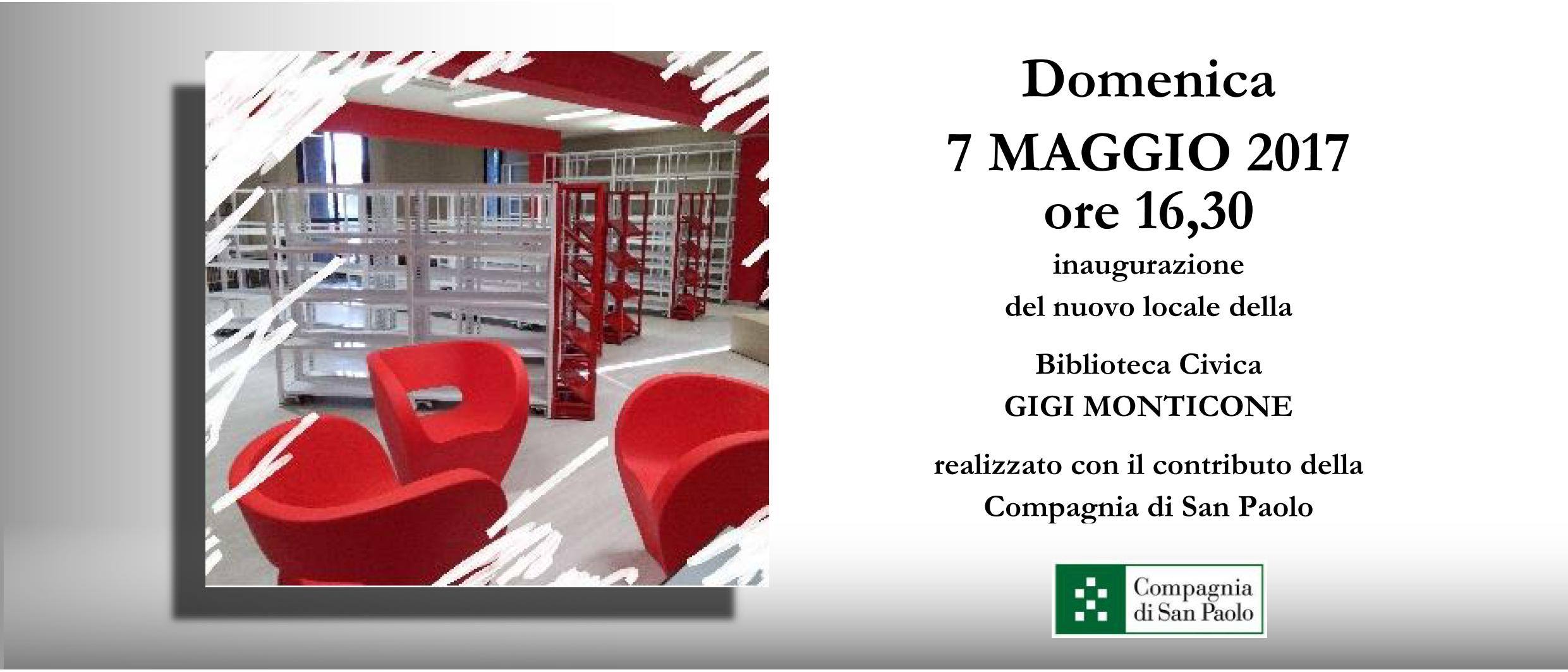 Inaugurazione nuovi locali della Biblioteca Civica Monticone di Canelli