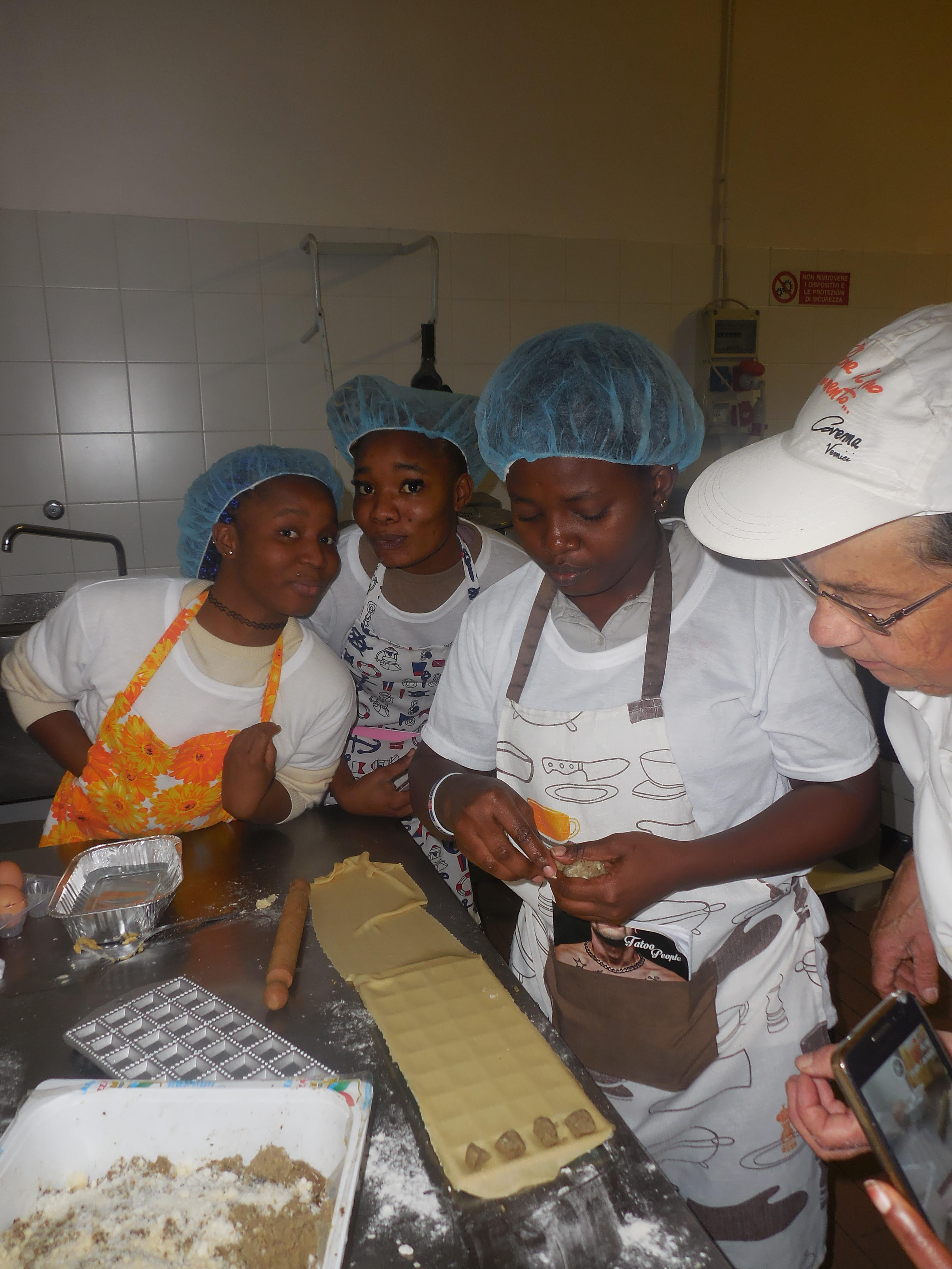 Incontro conclusivo del laboratorio occupazionale per aiuto cuoca organizzato da Piam e Al Volo