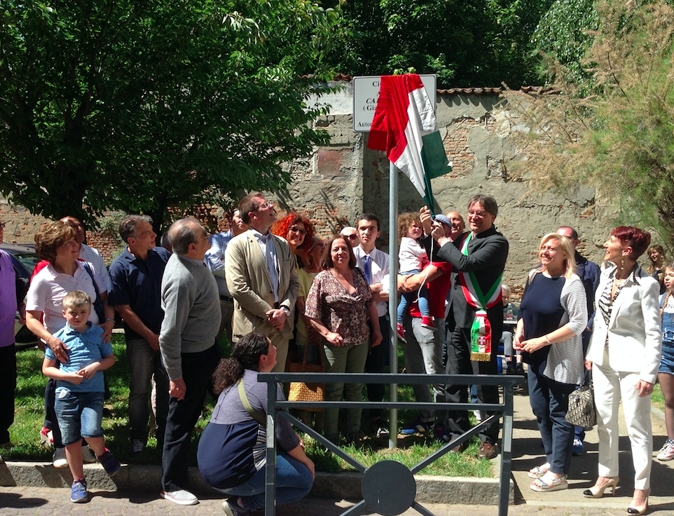 Intitolata a Giancarlo Musso un’area verde del centro