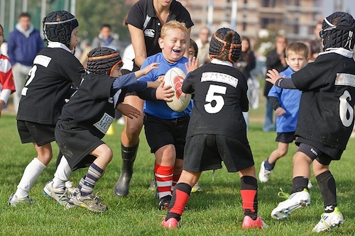 Grande successo per il concentramento di mini rugby al campo di Lungotanaro