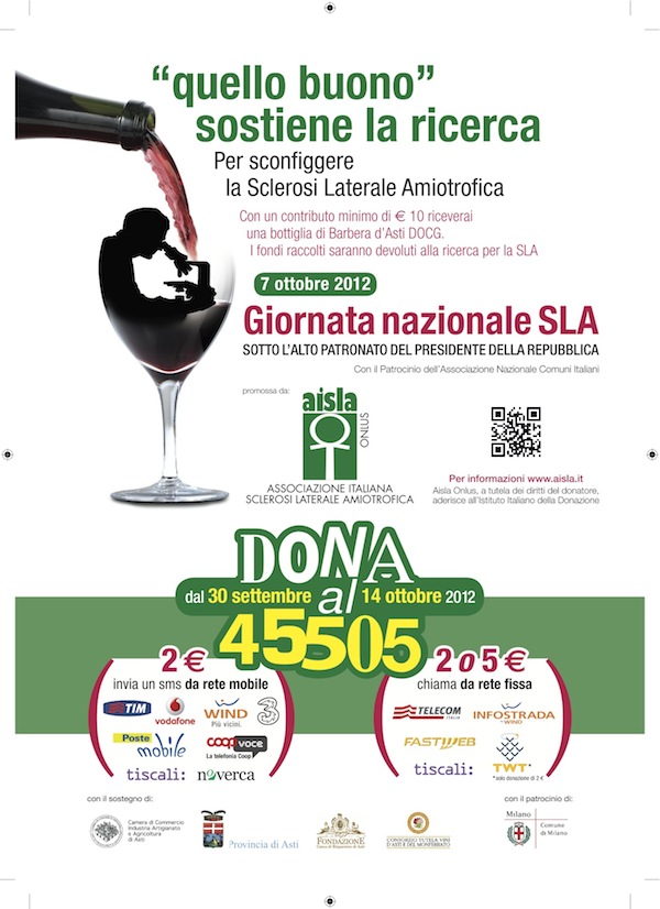 Giornata nazionale dedicata alla Sla promossa da Aisla Onlus