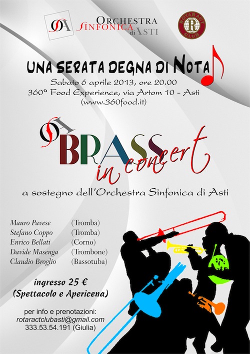 Ad Asti “una serata degna di nota” con gli Osa Brass