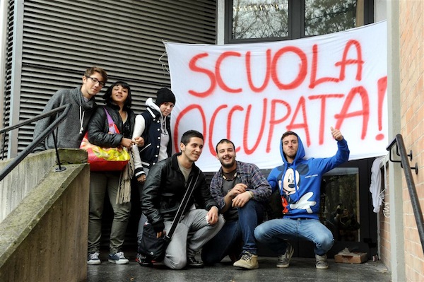 Tagli del Governo e freddo: studenti occupano il liceo artistico di Asti