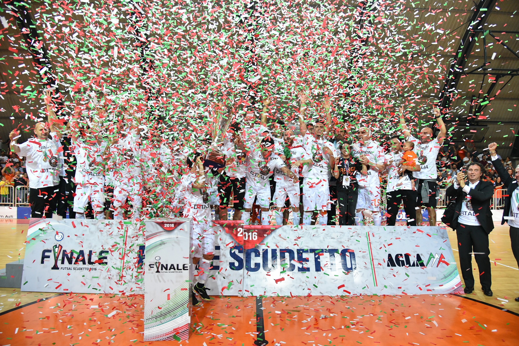 L’Orange Futsal è campione d’Italia: la fotogallery