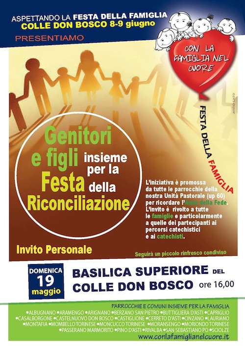 Festa della famiglia al Colle Don Bosco