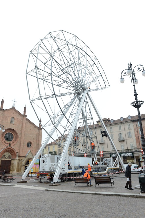 Ad Asti la ruota panoramica più alta d’Italia