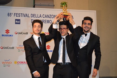 Il diario di due astigiani a Sanremo. Il Volo trionfa al Festival, la stampa divisa tra Malica Ayane e Nek