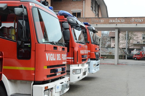 I vigili del fuoco festeggiano Santa Barbara