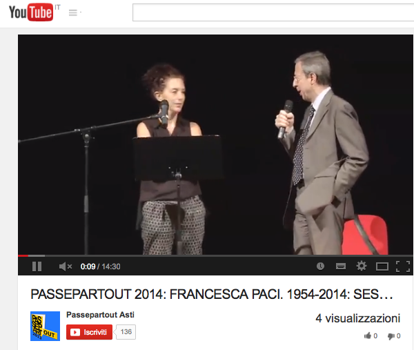 Su YouTube i protagonisti di Passepartout 2014