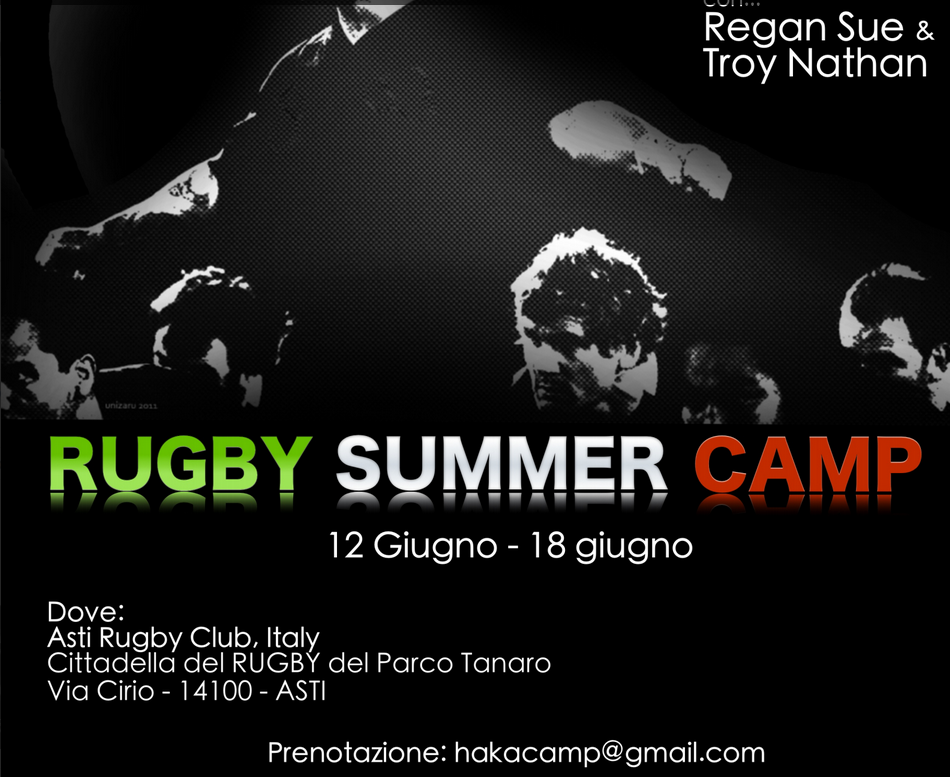 Nasce ad Asti l’Haka Rugby Camp