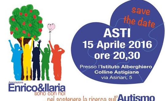 Con l’associazione Enrico & Ilaria cena benefica per la ricerca sull’Autismo