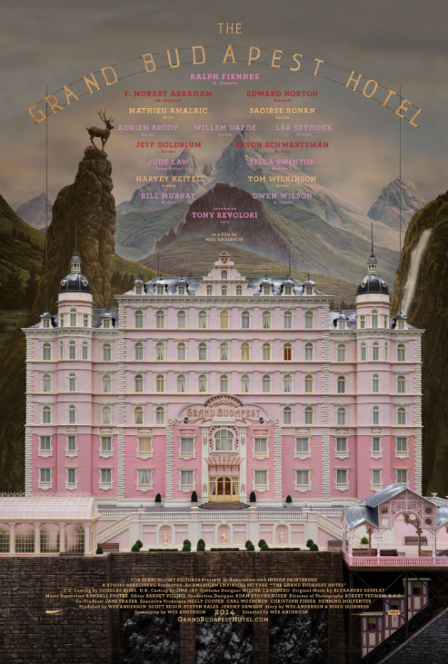 “Grand Budapest Hotel” e gli altri film della settimana in Sala Pastrone