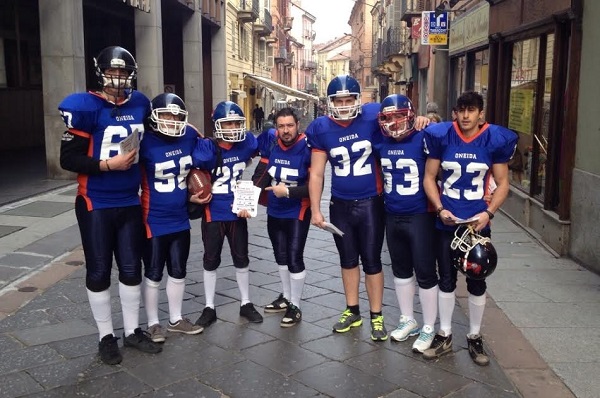 Sabato alternativo per gli Alfieri Asti American Football Team