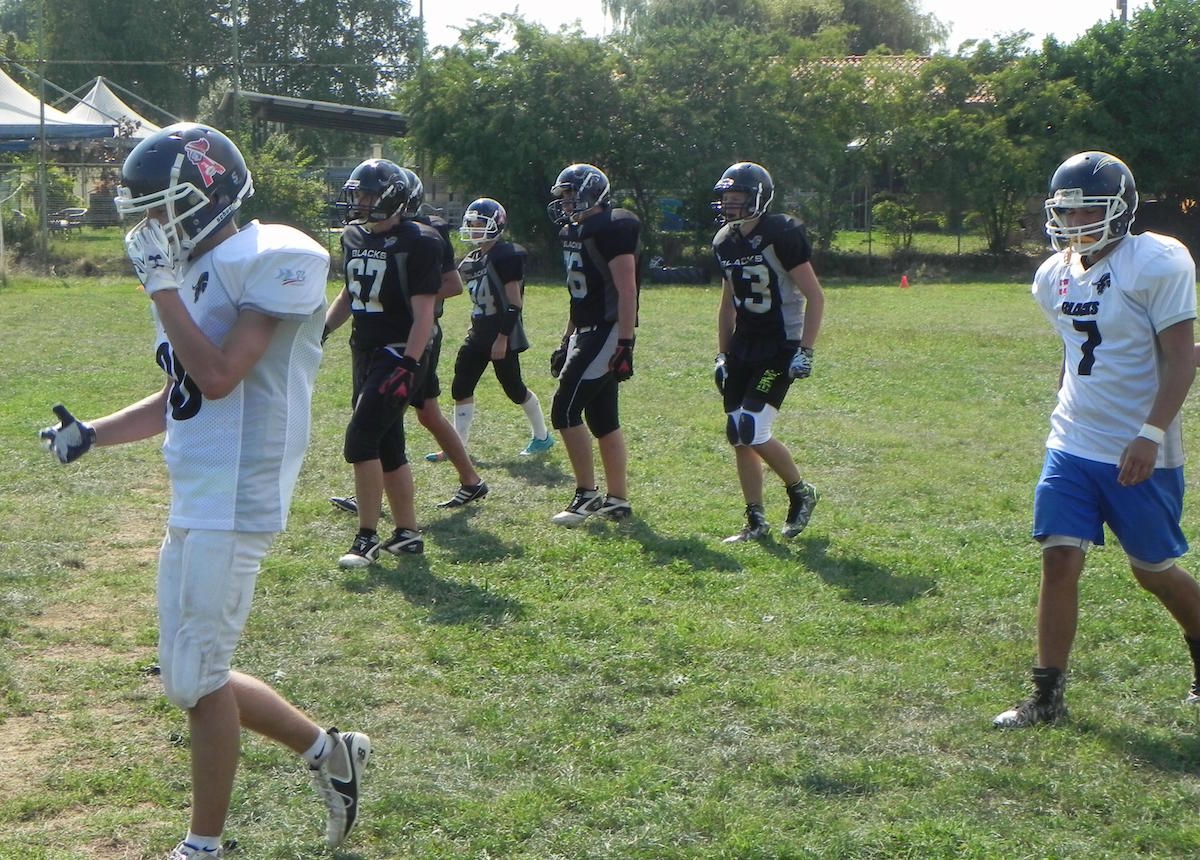 Ultimo camp di preparazione per l’under 16 degli Alfieri Footbal Team prima del campionato