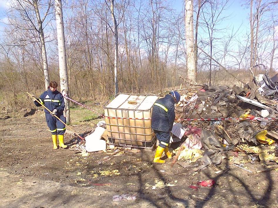 Immediato intervento della Protezione Civile Città di Asti agli stagni di Belangero