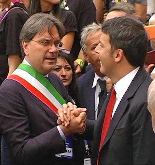 Brignolo incontra Renzi alla giornata di Coldiretti: “Bene per Asti l’abolizione di Imu e Irap agricola”