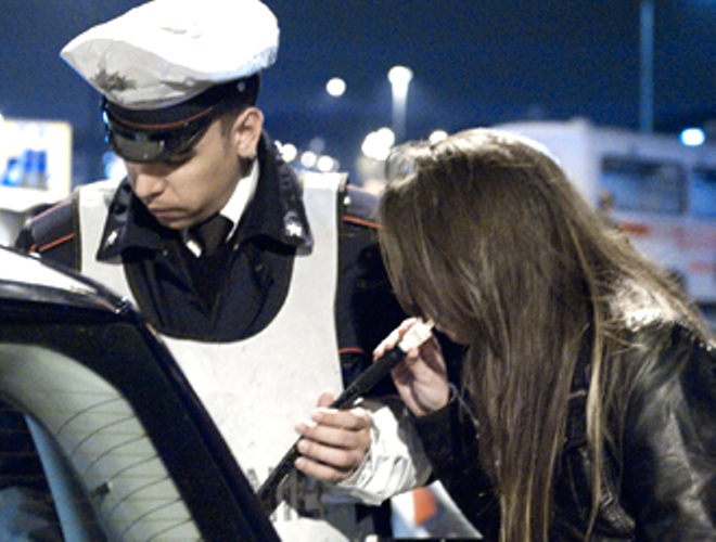 I carabinieri denunciano nove persone per guida in stato di ebbrezza