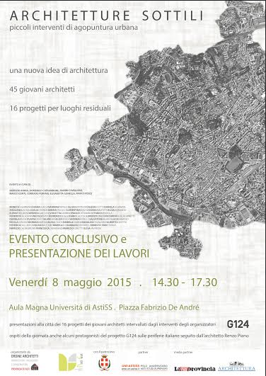 Convegno conclusivo di “Architetture sottili”