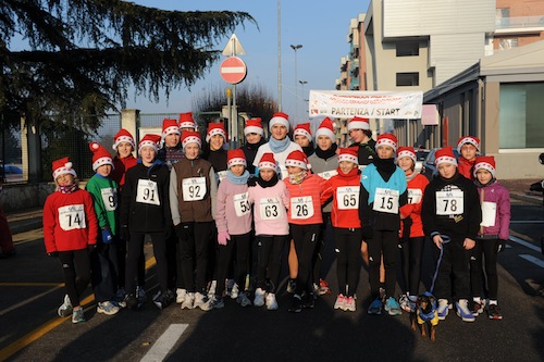 Volti e immagini della Christmas Running 2012