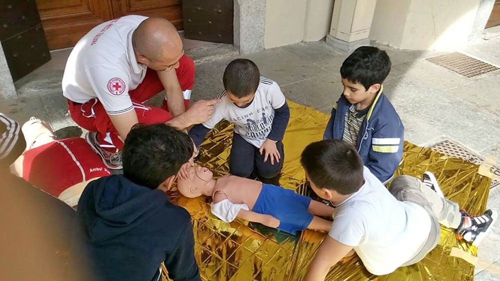 CrInverno: l’iniziativa della Croce Rossa di San Damiano che coinvolge bambini e volontari