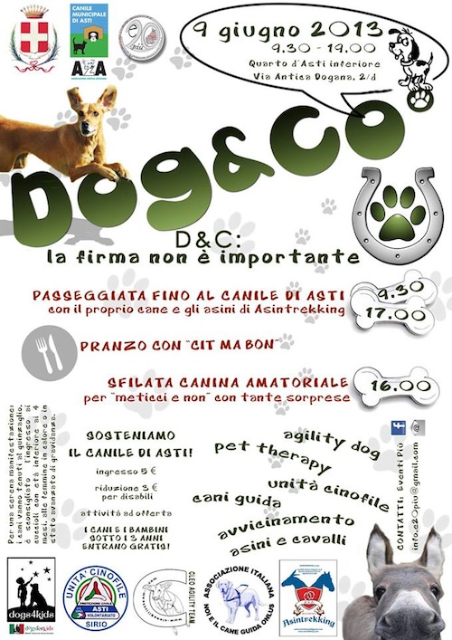 Dog & Co: beneficenza e divertimento al Canile di Asti