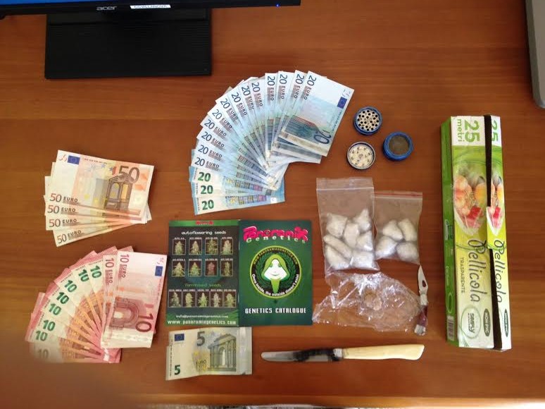 Aveva ecstasy in casa: carabinieri arrestano romeno di Valfenera