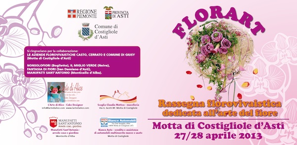 I Giardini Pubblici di Asti torna Florart