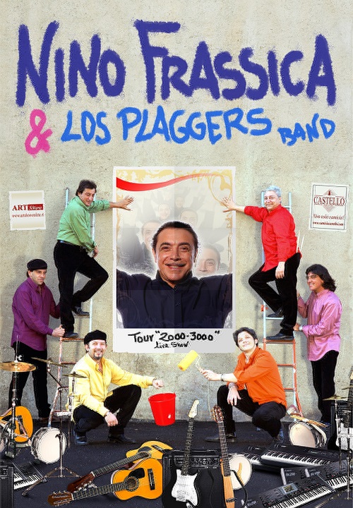 Nino Frassica e i Los Plaggers sul palco del Contro Festival