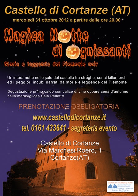 Halloween al Castello di Cortanze