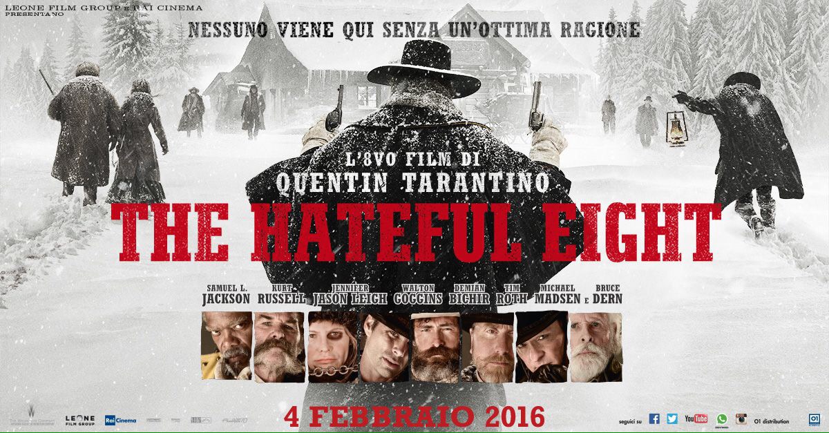 The Hateful Eight in sala Pastrone