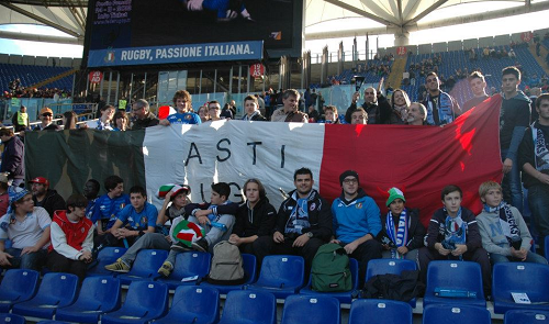 Lo Junior Asti Rugby in trasferta a Roma per la sfida degli Azzurri contro gli All Balcks