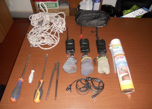 Avevano in auto il kit del perfetto ladro: tre nomadi denunciati dai carabinieri
