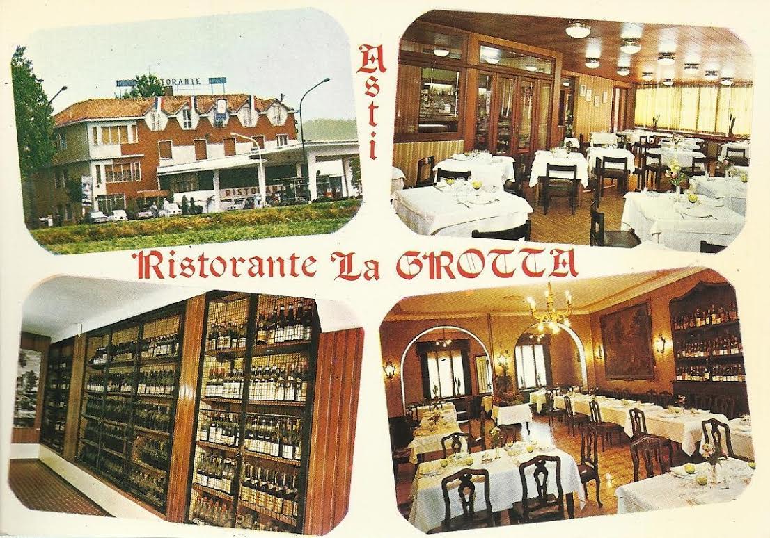 Al ristorante La Grotta il sigillo della città di Asti