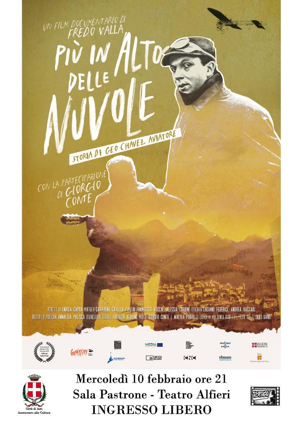 “Più in alto delle nuvole – Storia di Geo Chavez, aviatore” in sala Pastrone