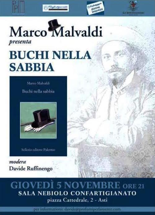 Marco Ivaldi ad Asti per il suo nuovo libro