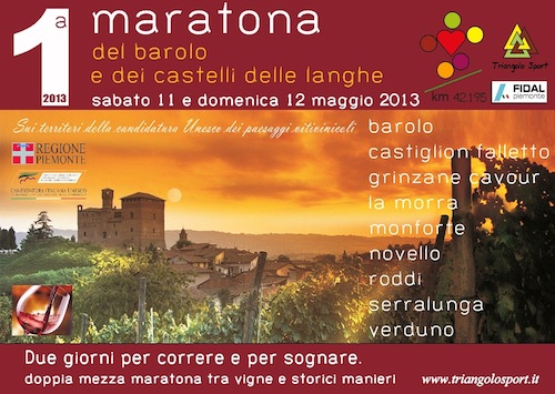 A maggio una nuova maratona nelle terre del Barolo