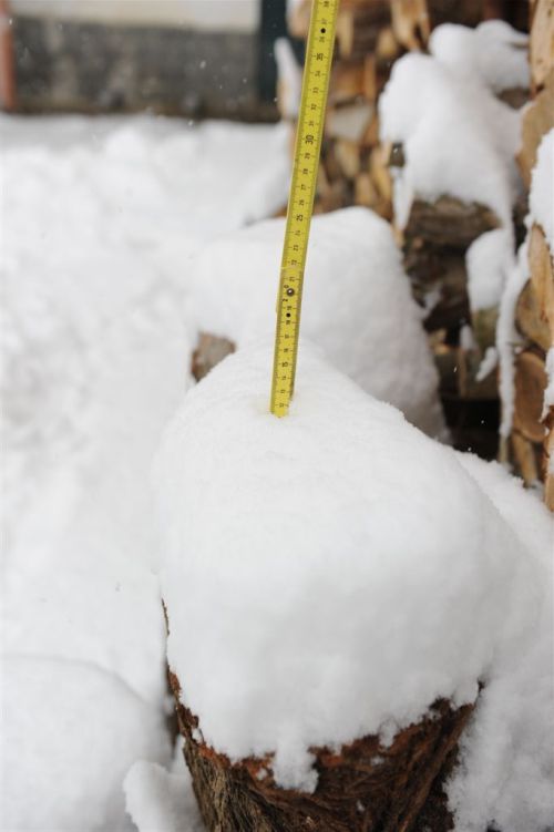 Un giorno e mezzo di neve sul Piemonte