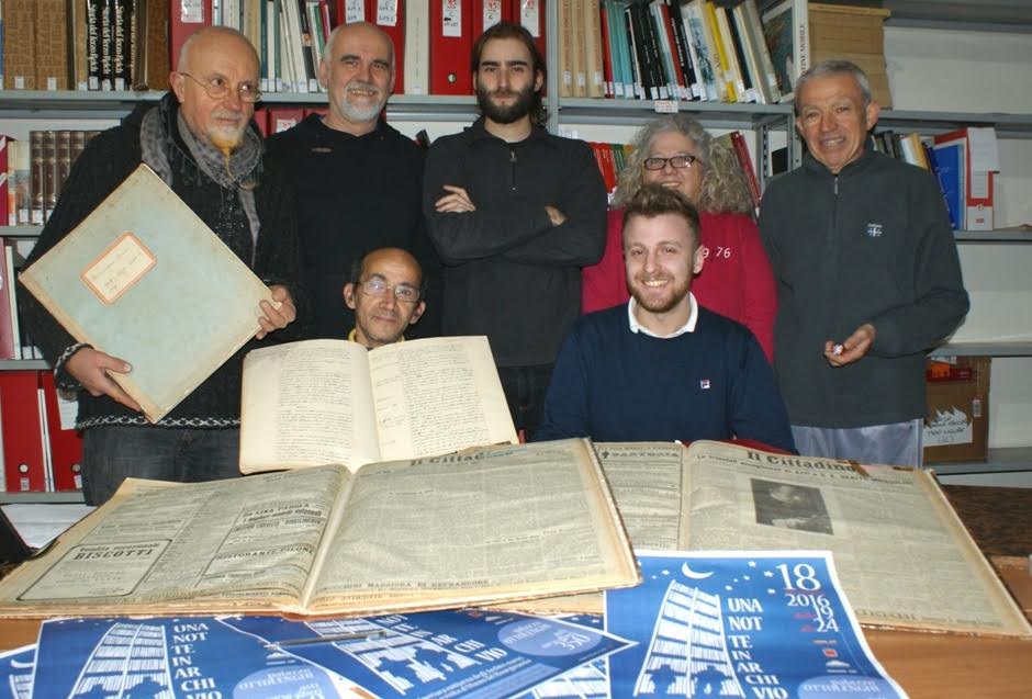 “Una notte in archivio”: domenica 18 dicembre si scoprono le carte dell’Israt