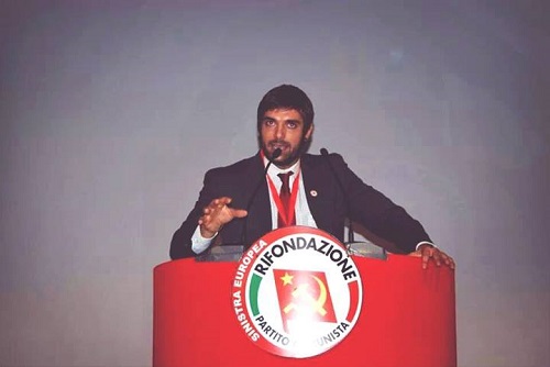 Nicolò Ollino eletto nell’assemblea nazionale di Rifondazione