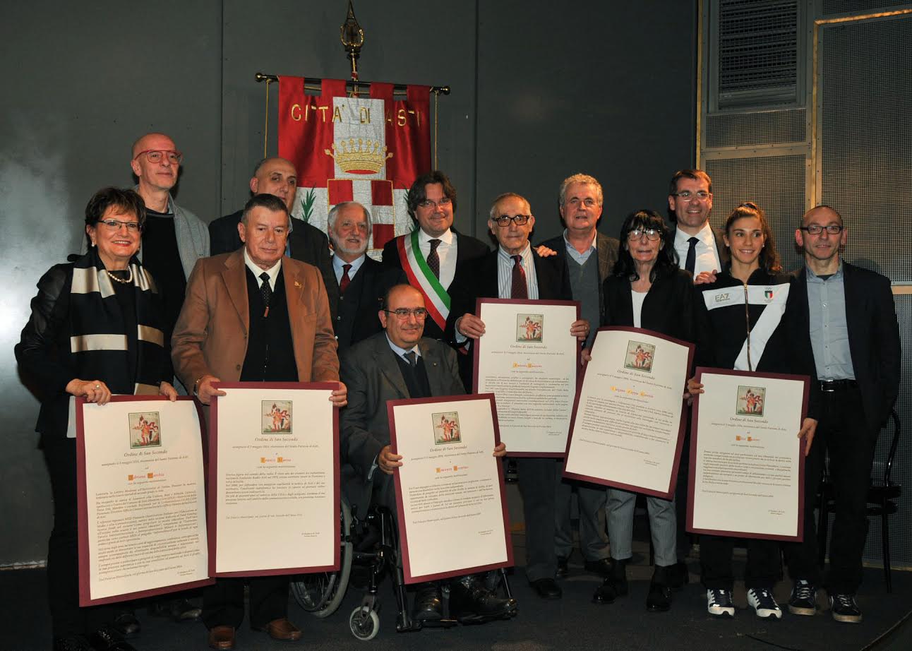 In Sala Pastrone la cerimonia di consegna dell’Ordine di San Secondo