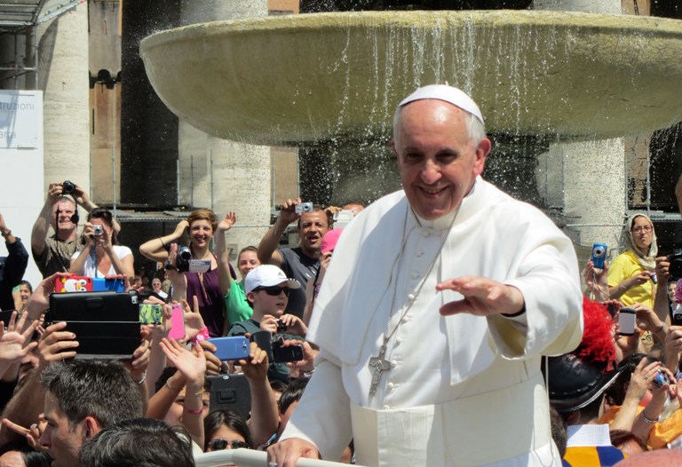 Da Costigliole e Mongardino a Roma per ascoltare l’omelia di papa Francesco