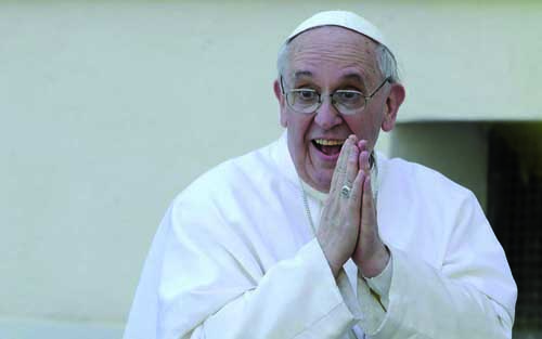 Papa Francesco spegne la prima candelina da pontefice