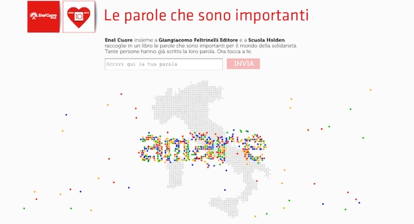 La rete raccoglie le parole della solidarietà