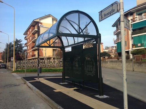 In via di completamento pensiline e panchine per diciassette fermate dei bus urbani